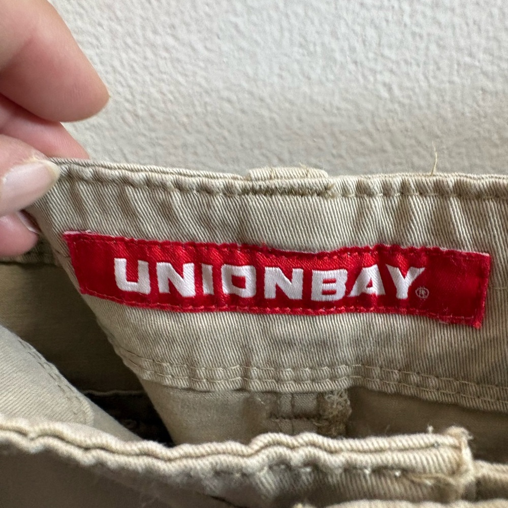 UnionBay Tan Desert Flex Waist Cargo Shorts 42 - Picture 3 of 6